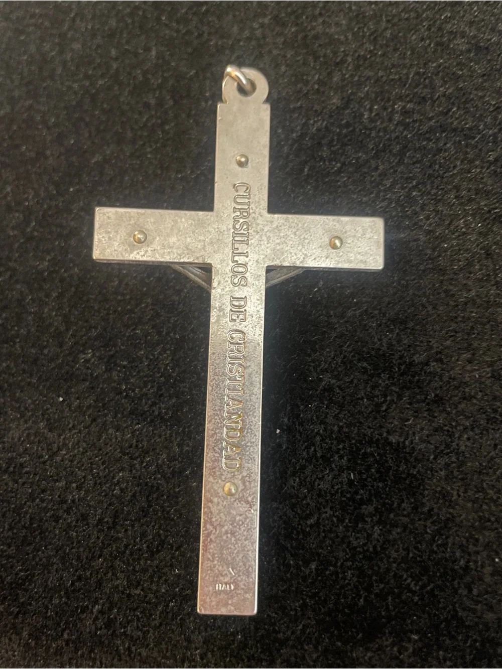 VINTAGE Crucifix Pendant, very old Good Condition 2” for chain!
